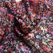 Crinkled Silk Chiffon - Floral Print-Fabric-FabricSight