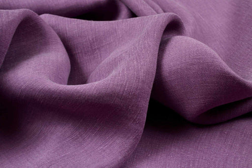 Cupro Linen Twill, Vegan Certified - STEFANY (+30 Colors)-Fabric-FabricSight