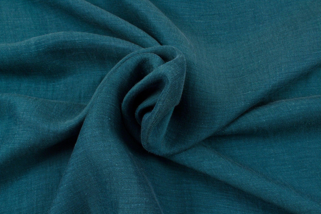 Cupro Linen Twill, Vegan Certified - STEFANY (+30 Colors)-Fabric-FabricSight
