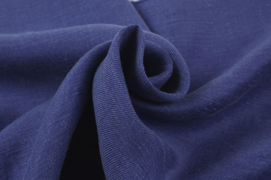 Cupro Linen Twill, Vegan Certified - STEFANY (+30 Colors)-Fabric-FabricSight