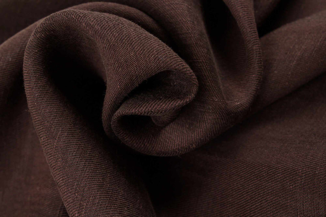 Cupro Linen Twill, Vegan Certified - STEFANY (+30 Colors)-Fabric-FabricSight