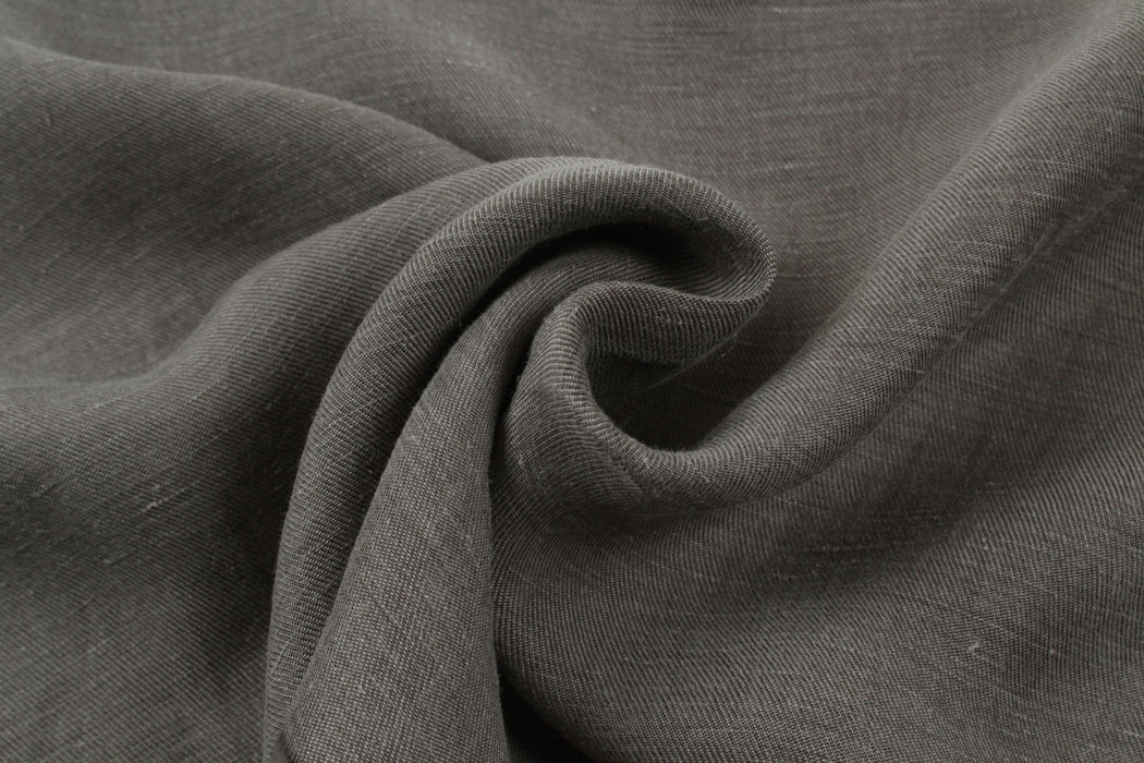 Cupro Linen Twill, Vegan Certified - STEFANY (+30 Colors)-Fabric-FabricSight