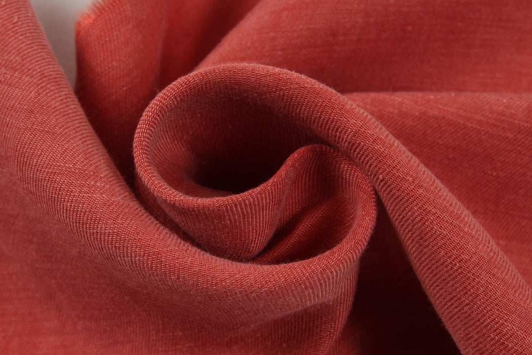 Cupro Linen Twill, Vegan Certified - STEFANY (+30 Colors)-Fabric-FabricSight