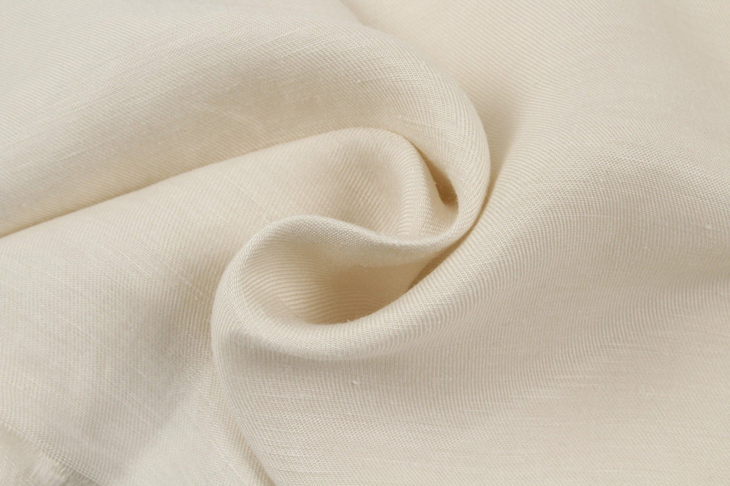 Cupro Linen Twill, Vegan Certified - STEFANY (+30 Colors)-Fabric-FabricSight