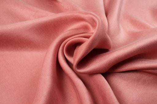 Cupro Viscose Blend Twill, Vegan Certified - Aqua (Limited Edition Colors)-Fabric-FabricSight