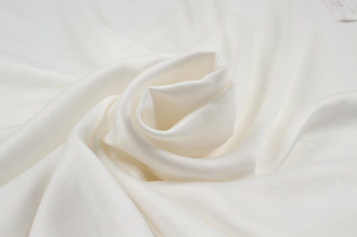 Cupro Viscose Blend Twill, Vegan Certified - Aqua (Limited Edition Colors)-Fabric-FabricSight