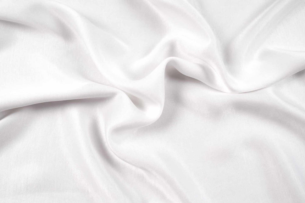 Cupro Viscose Blend Twill, Vegan Certified - Aqua (Limited Edition Colors)-Fabric-FabricSight