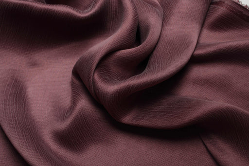 Cupro Viscose Crepe Satin – Textured Fluidity with a Subtle Sheen-Fabric-FabricSight