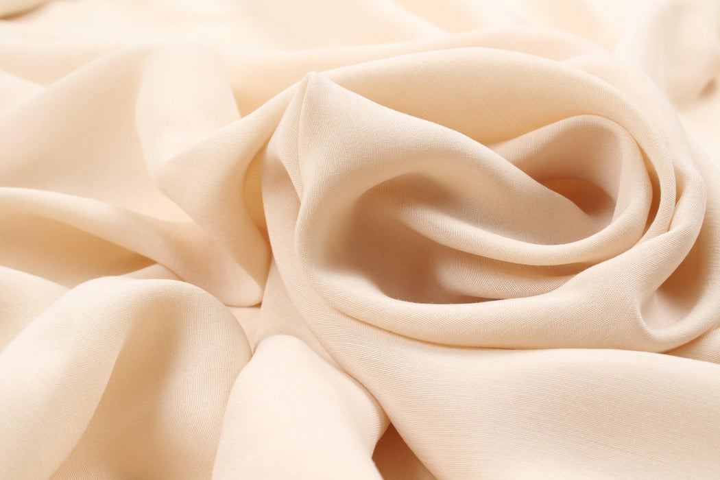 Cupro Viscose Light Plain, Vegan Certified - AMARA (+30 Colors Available)-Fabric-FabricSight