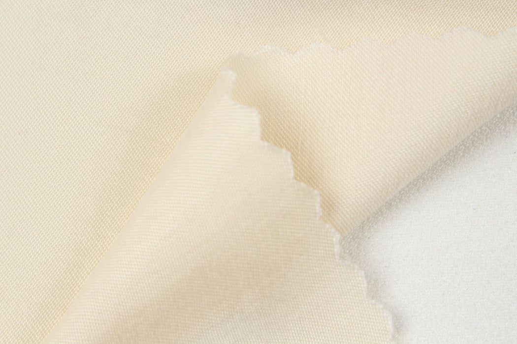 Cupro Viscose Satin Twill, Vegan Certified - Light-weight AQUA-Fabric-FabricSight
