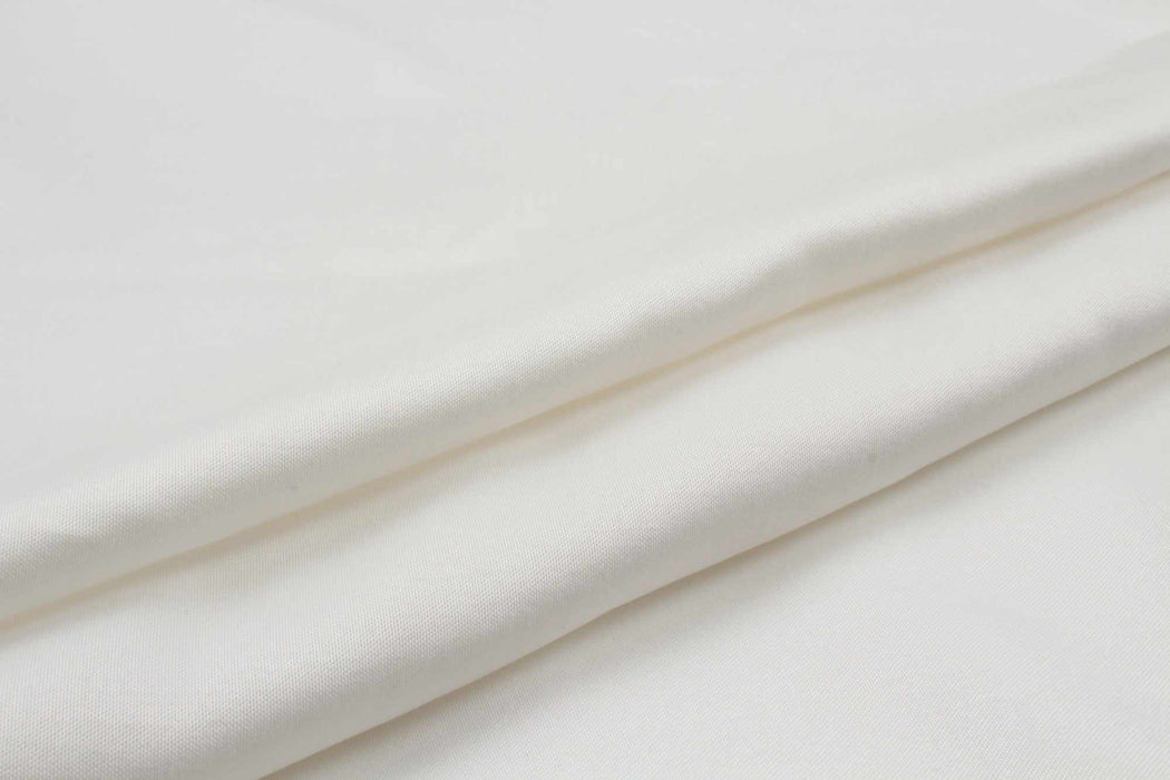 Cupro Viscose Satin Twill, Vegan Certified - Light-weight AQUA-Fabric-FabricSight