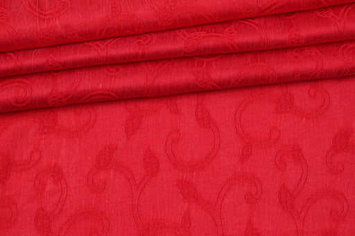 Cupro and Ecovero Viscose Decorative Jacquard-Fabric-FabricSight