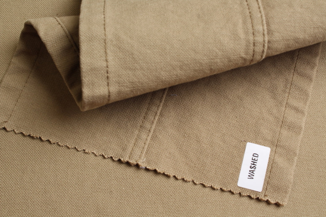 100% Recycled Cotton Canvas – Heavyweight Sustainable Fabric – 8 Colors