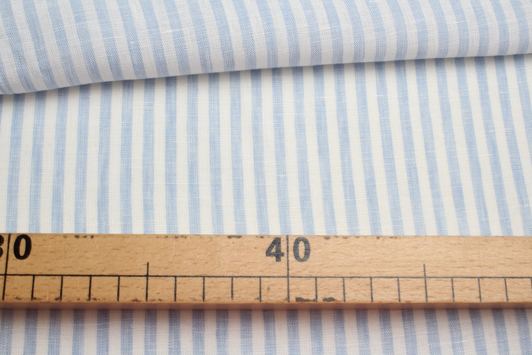 Yarn-Dyed Candy Stripe Linen – 100% European Flax® Linen