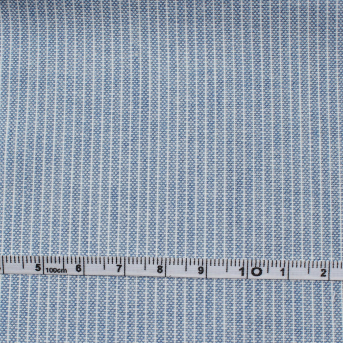 Denim Look Cotton Fabric - Geometric Patterns - 5 Variants-Fabric-FabricSight