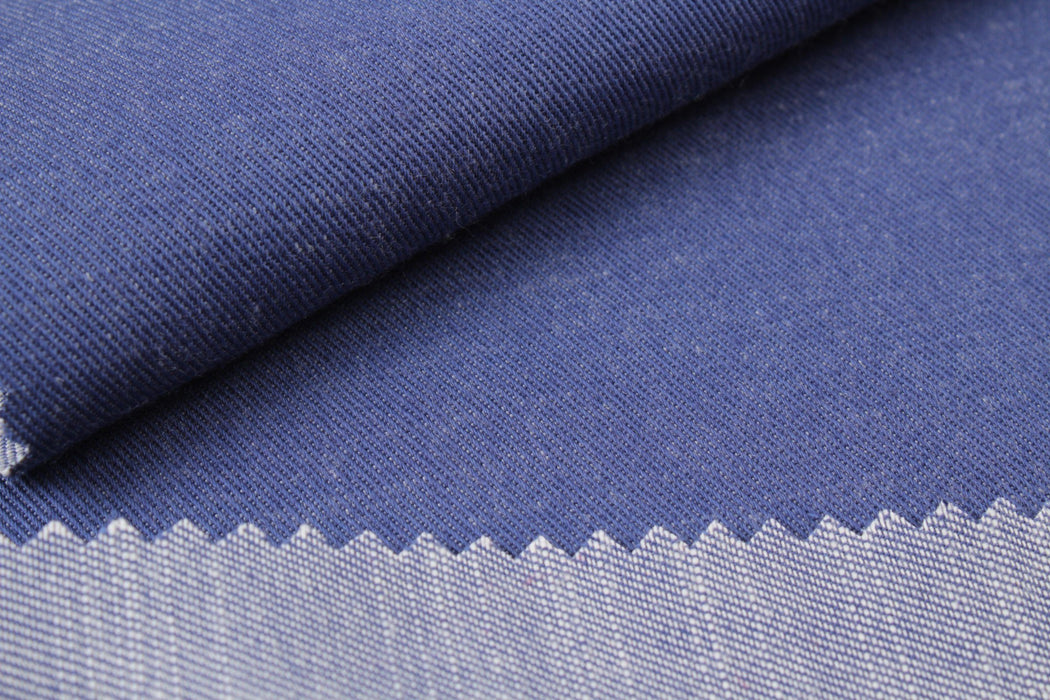Denim Look Cotton Twill-Fabric-FabricSight