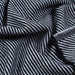 Diagonal Stripes Heavy Recycled Wool - Double Face-Fabric-FabricSight