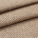 Double Face Chevron for Outwear - Brown and Beige-Fabric-FabricSight