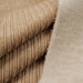Double Face Fur/Corduroy - Extra Soft - Beige (1 Meter Remnant)-Remnant-FabricSight