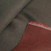 Double Face Linen Twill – 100% European Flax® – Khaki & Tile-Fabric-FabricSight