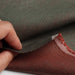 Double Face Linen Twill – 100% European Flax® – Khaki & Tile-Fabric-FabricSight