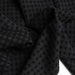 Double-Face Wool Check Fabric – Black & Grey – Designer Deadstock-Fabric-FabricSight