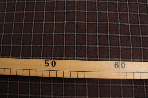 Double Muslin Organic Cotton Over Shirt - Checks-Fabric-FabricSight