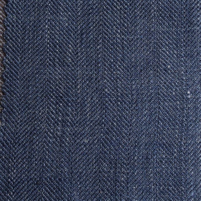 Yarn-Dyed Herringbone Linen Fabric – 100% European Flax® – 18 Colors