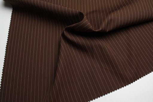 Easy-Iron Cotton Poplin 100/2 – Chalk Stripes (4 Colors)-Fabric-FabricSight