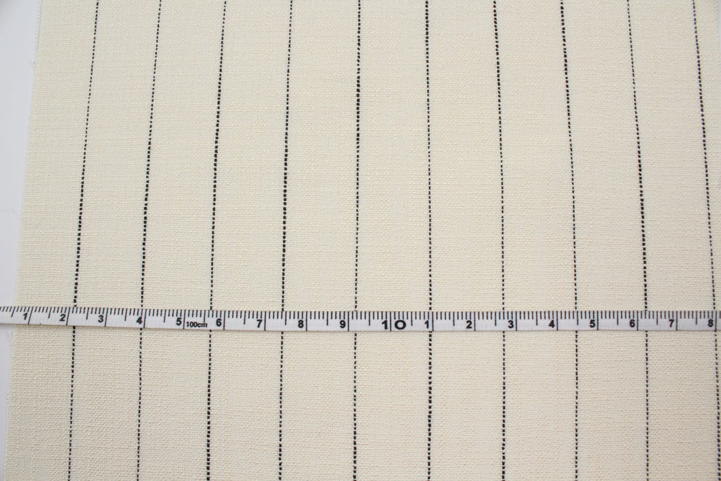 Ecovero Viscose Stripes - Stretch Slubbed Fabric-Fabric-FabricSight