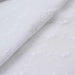 English Embroidery on Cotton Poplin - Floral Designs (Optical White)-Fabric-FabricSight