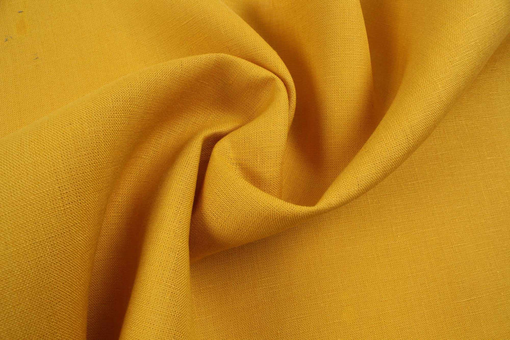 European Certified Linen for Bottoms - Camel Brown - 30 colors available-Fabric-FabricSight