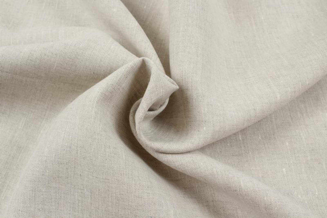 European Certified Linen for Bottoms - Camel Brown - 30 colors available-Fabric-FabricSight
