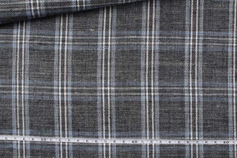 European Certified Linen for Separates - Checks-Fabric-FabricSight