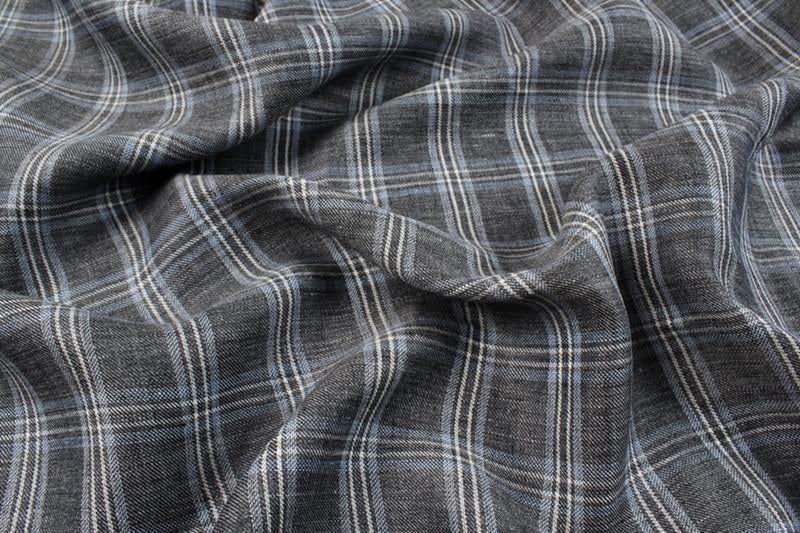 European Certified Linen for Separates - Checks-Fabric-FabricSight
