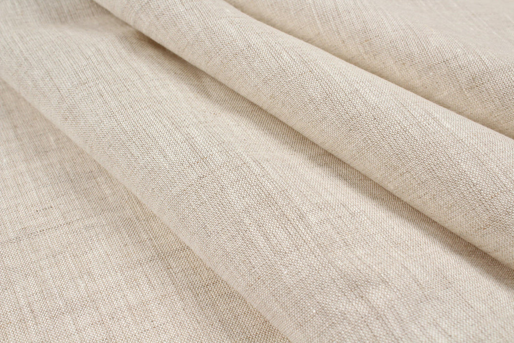 European Certified Linen, natural color-Fabric-FabricSight