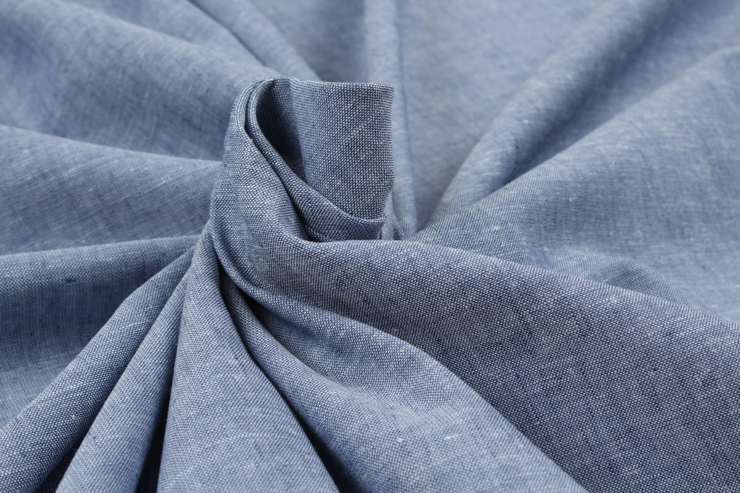 European Flax Certified Linen Cotton - Yarn Dyed - 13 Colors-Fabric-FabricSight
