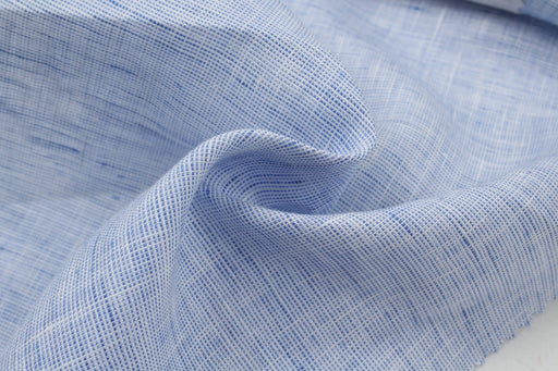 European Flax Linen - Melange Effect - 3 Colors Available-Fabric-FabricSight