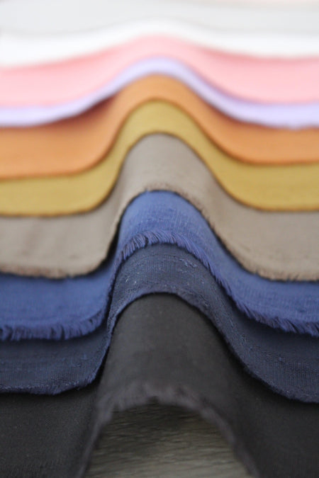 Free Swatches of Extra Soft Finishing Tencel Twill for Dresses and Shirts - 11 colors