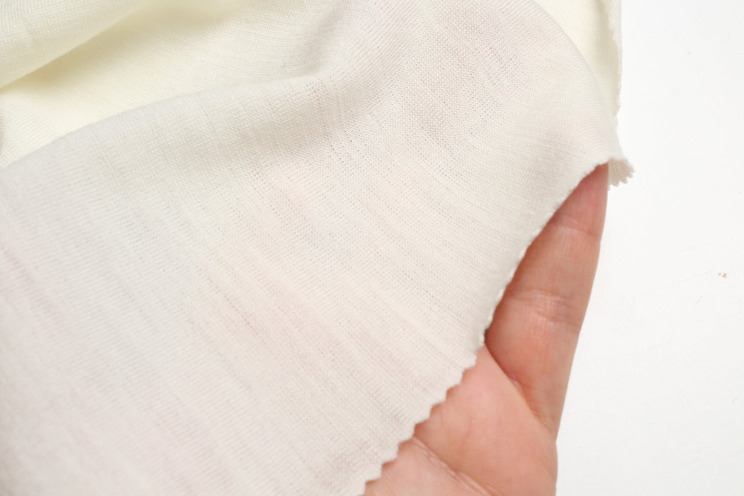 Luxury 100% Wool Jersey – Italian Designer Deadstock
