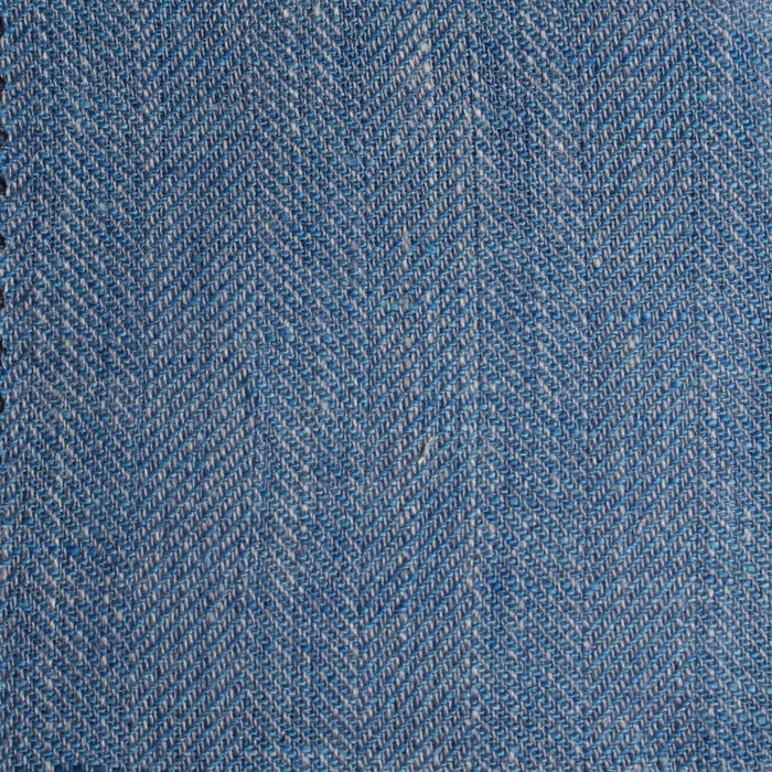 Yarn-Dyed Herringbone Linen Fabric – 100% European Flax® – 18 Colors