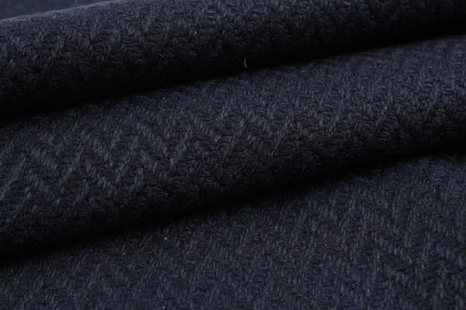 Fancy Chevron Recycled Wool for Coats-Fabric-FabricSight