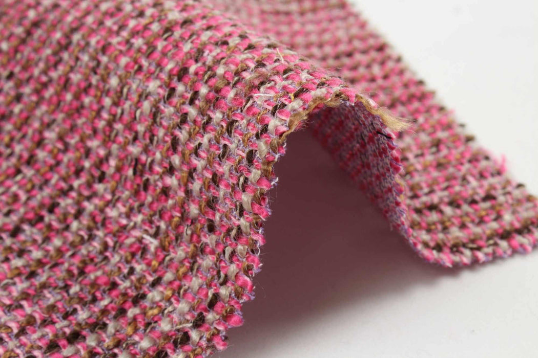 Fancy Multicolor Tweed - Viscose Blend - 5 Colors Available-Fabric-FabricSight