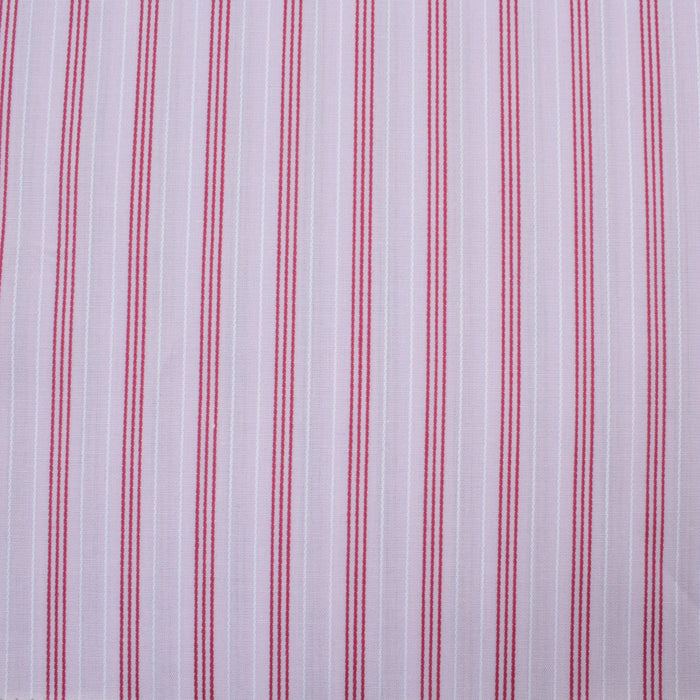 Fancy Organic Cotton Stripes Poplin - 6 Variants Available-Fabric-FabricSight