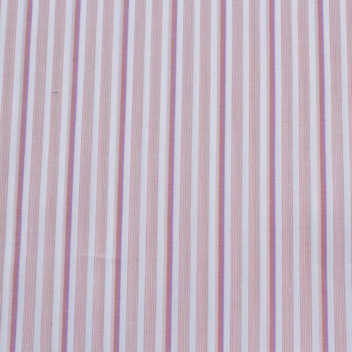 Fancy Organic Cotton Stripes Poplin - 6 Variants Available-Fabric-FabricSight