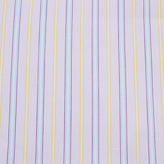 Fancy Organic Cotton Stripes Poplin - 6 Variants Available-Fabric-FabricSight