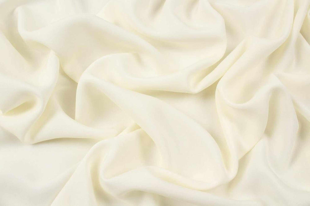 Fine Touch Shirting Viscose - Off-White (Remnant)-Remnant-FabricSight