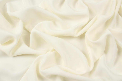 Fine Touch Shirting Viscose - Off-White (Remnant)-Remnant-FabricSight