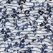 Fluid Printed Twill Satin - Stripes and Flowers-Surplus-FabricSight