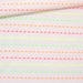 Fluor Stitches Stripes on Poplin (1 Meter Remnant)-Remnant-FabricSight